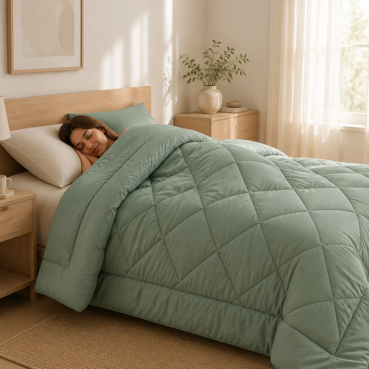 2-in-1 Comforter – No Duvet Cover Needed