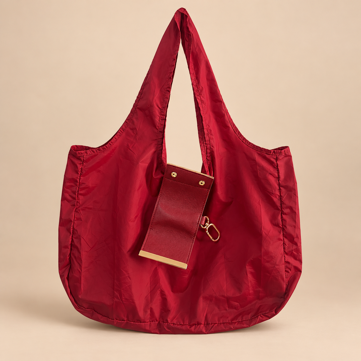 Foldable Keyring Shopping Bag