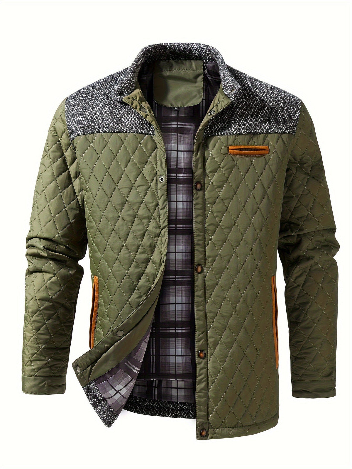 Gideon Quilted Stand-Collar Jacket