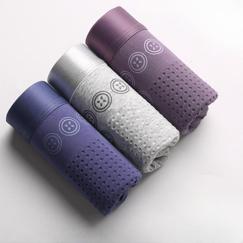 Men's Breathable and Antibacterial Three-Pack Boxers