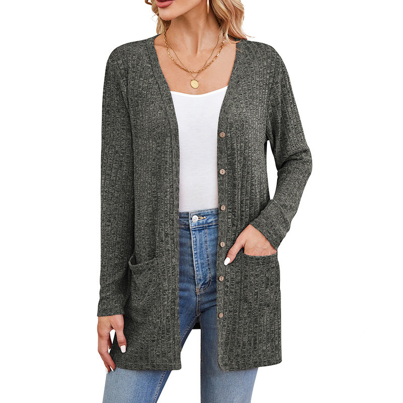 Thrives Outdoor | Avelin Longline Ribbed Cardigan