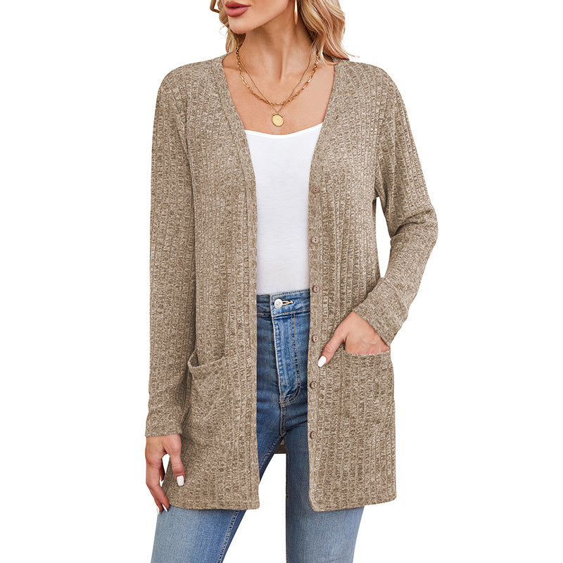 Thrives Outdoor | Avelin Longline Ribbed Cardigan