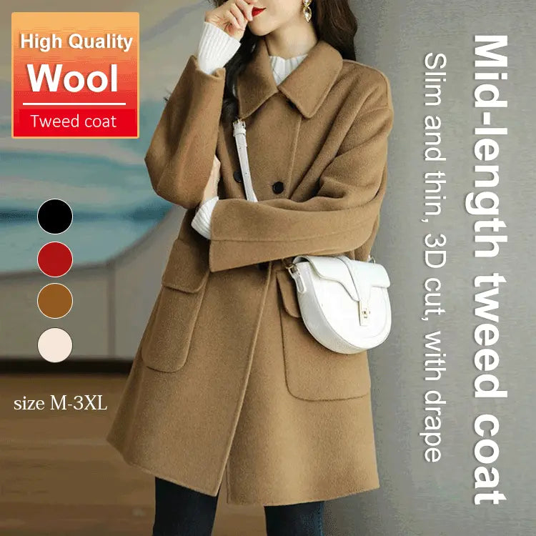 Reversible Cashmere Coat