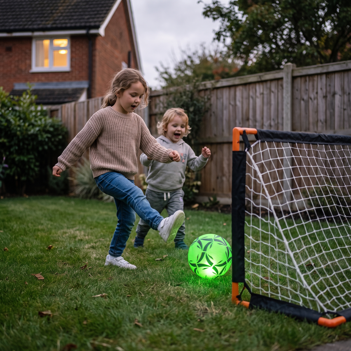 Glow in the Dark Football Ball for Outdoor Football Fun