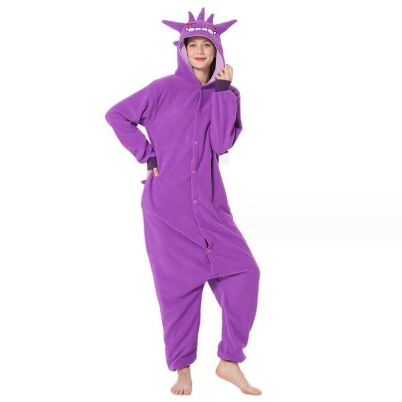 Hooded Character Onesie Pajamas for Adults and Kids