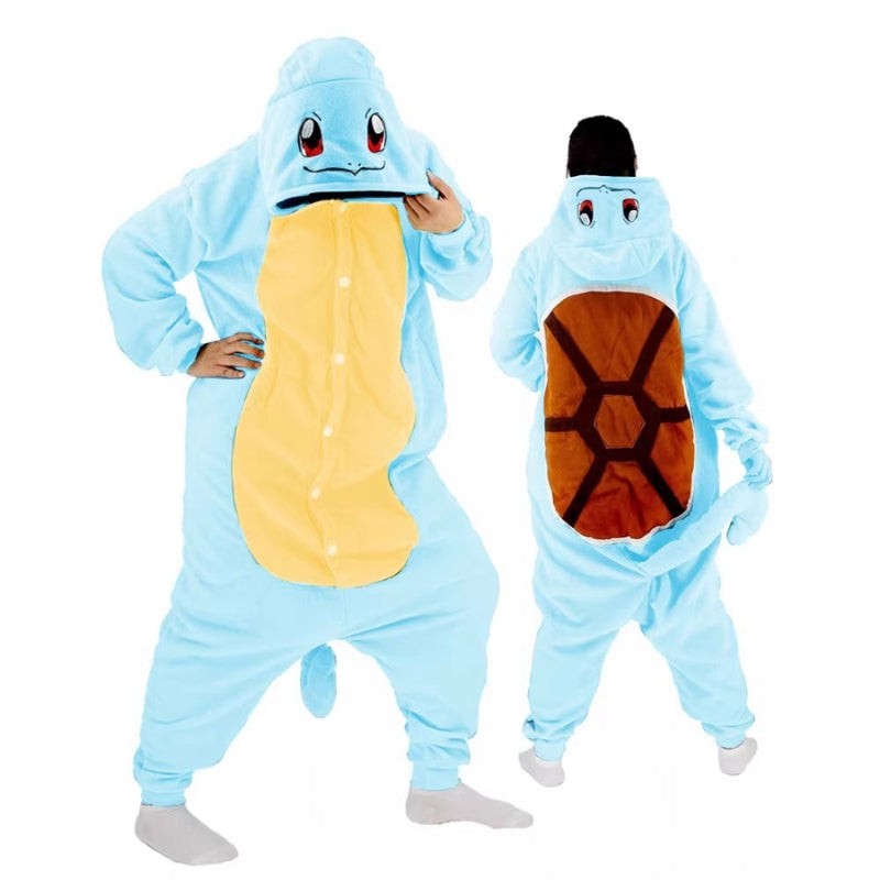 Hooded Character Onesie Pajamas for Adults and Kids