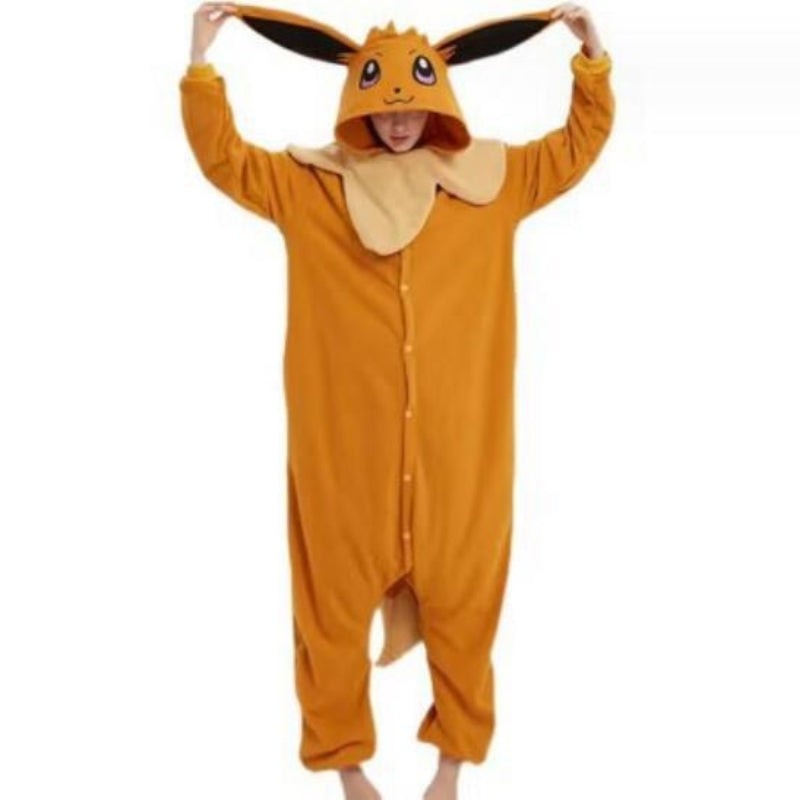 Hooded Character Onesie Pajamas for Adults and Kids