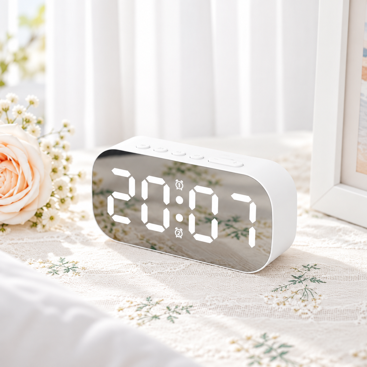 Thrives Outdoor | Lumenoct Modern LED Digital Alarm Clock