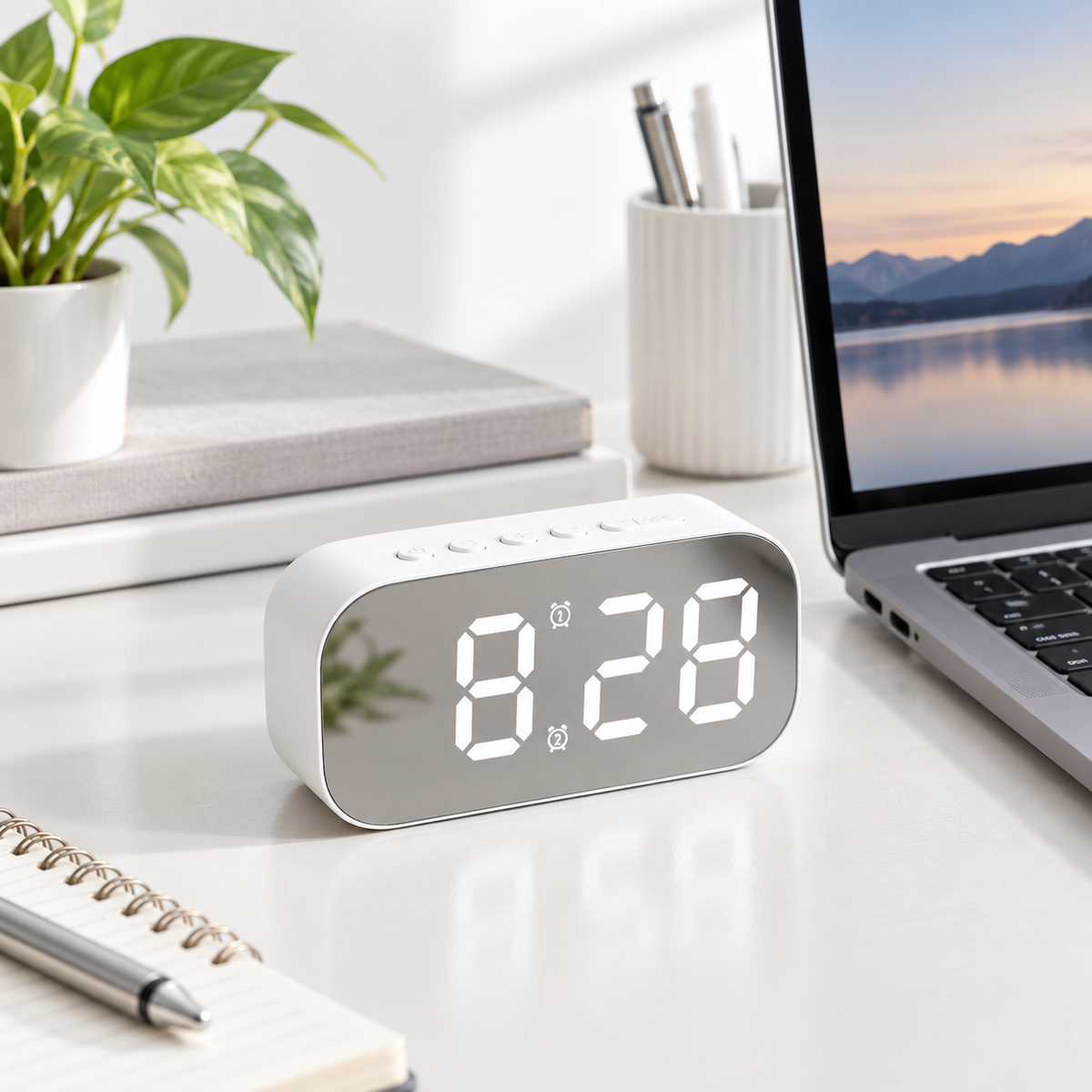 Thrives Outdoor | Lumenoct Modern LED Digital Alarm Clock