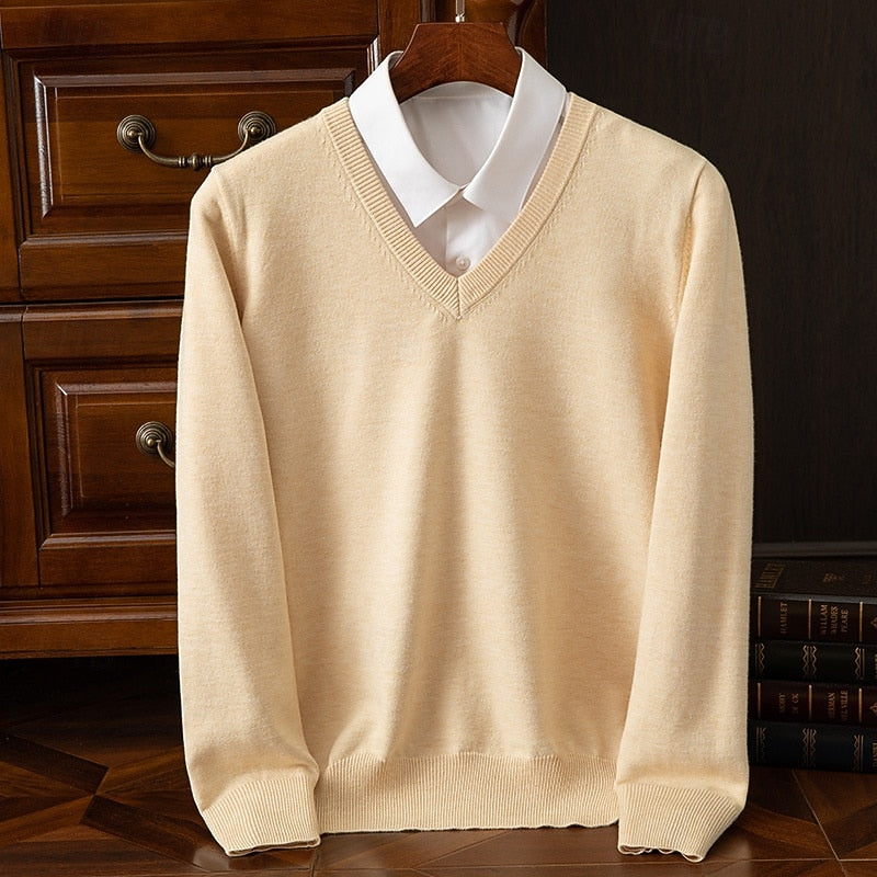Refined V-Neck Sweater