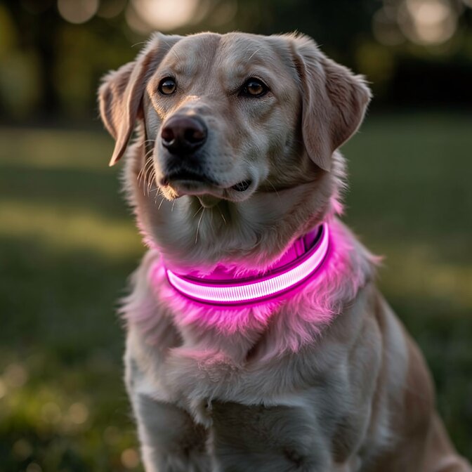 LED Light-Up Dog Collar