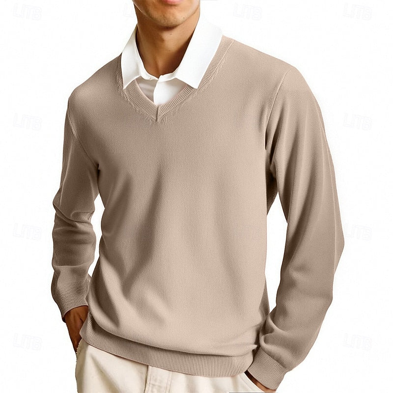 Refined V-Neck Sweater