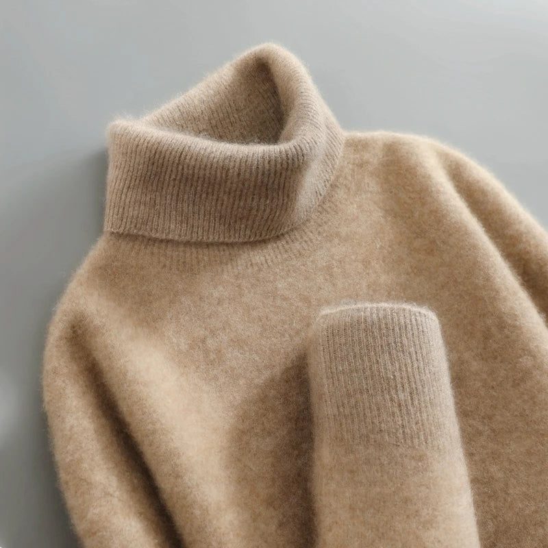 Merino Wool Turtleneck for Women