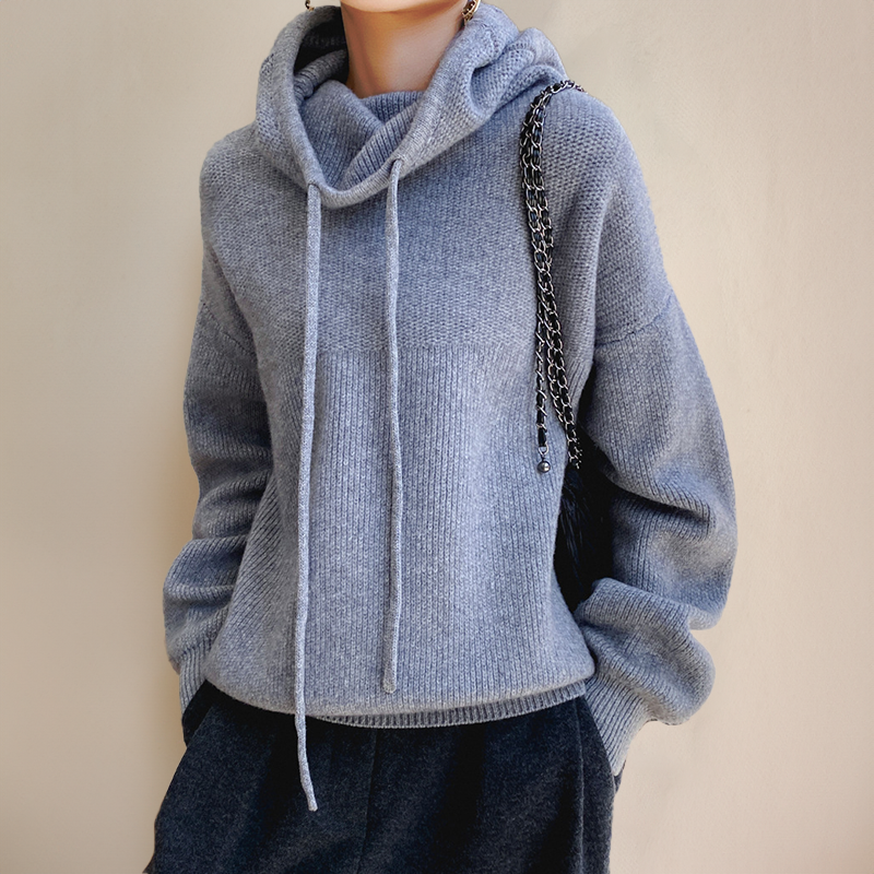 Merino Wool Women's Turtleneck Sweater