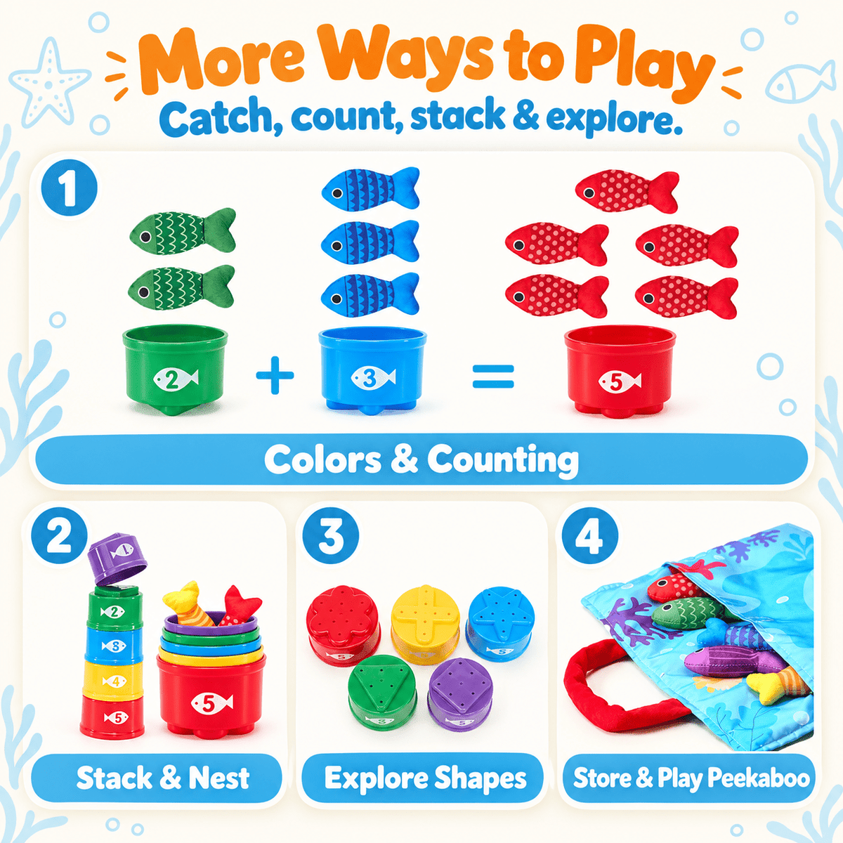 Catch & Count Fishing Set