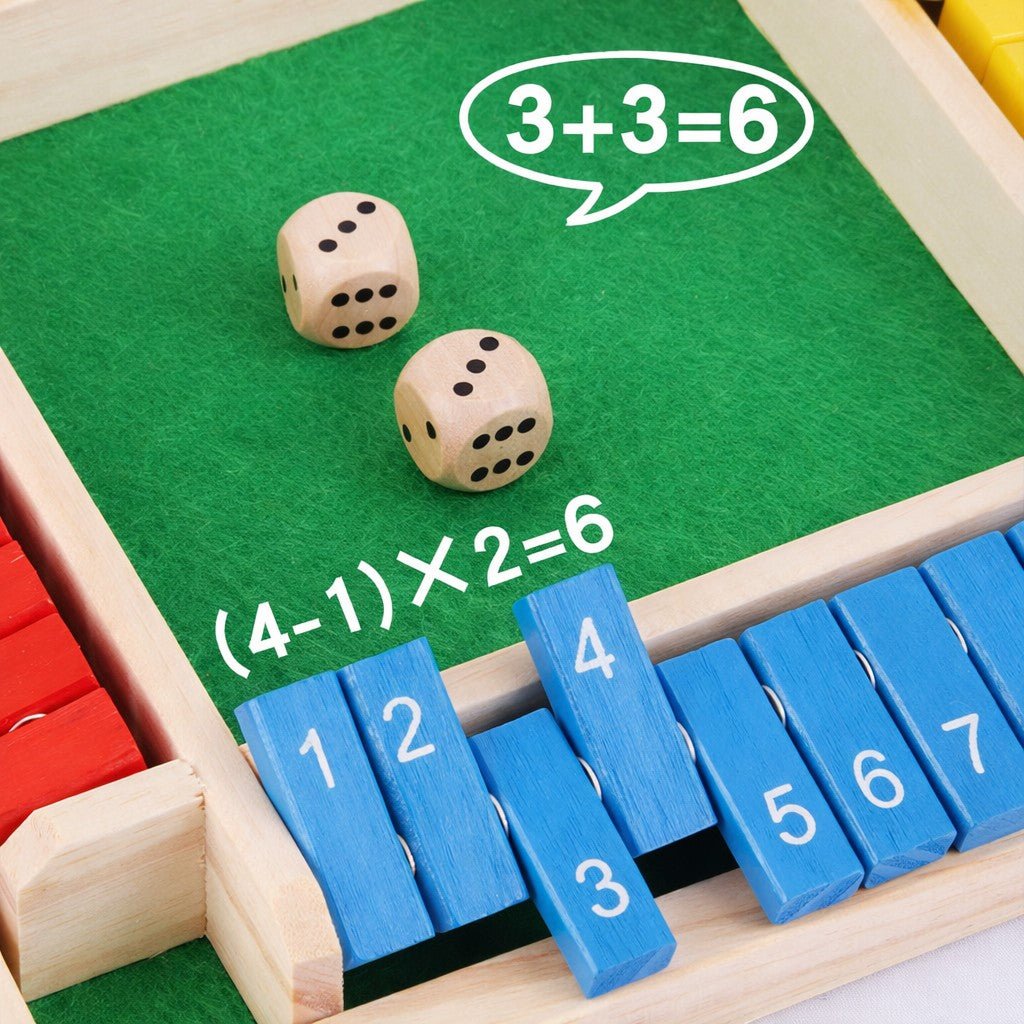 Shut The Box Dice Game