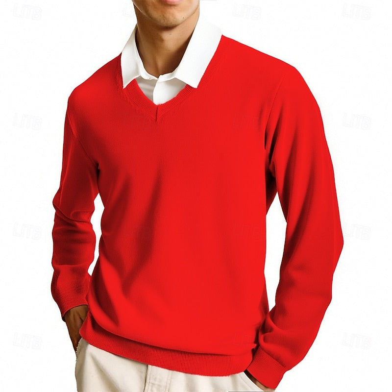 Refined V-Neck Sweater