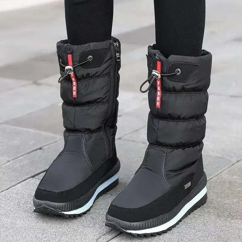 Snow Boots for Women | Waterproof Insulated Winter Pull-On