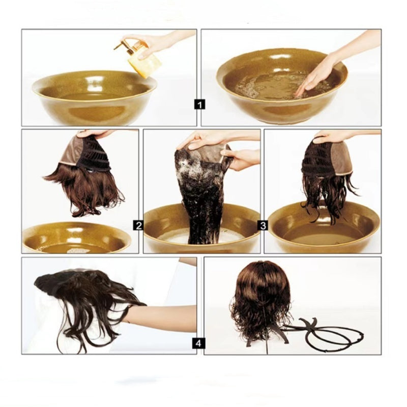 Long Wavy Ponytail Hairpiece (Water Wave) – Full Ponytail with Clip for Everyday and Party