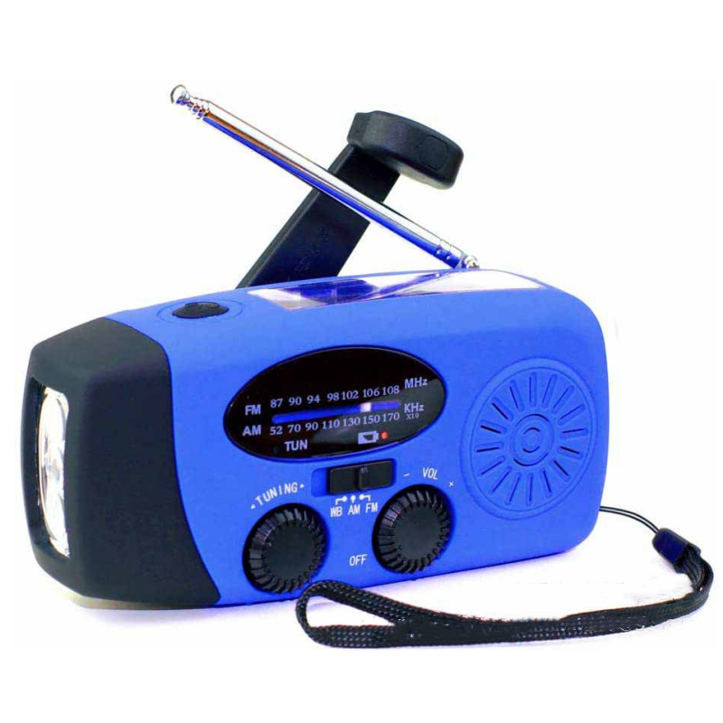 Multifunctional Portable Solar Emergency Radio
