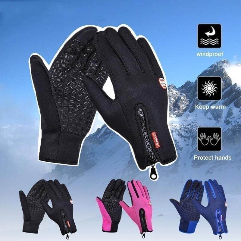 Warm Heated Gloves for Cycling, Running and Driving