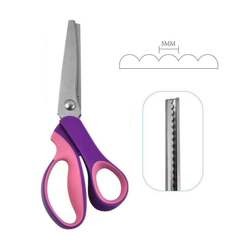 Multipurpose Zigzag Pinking Scissors