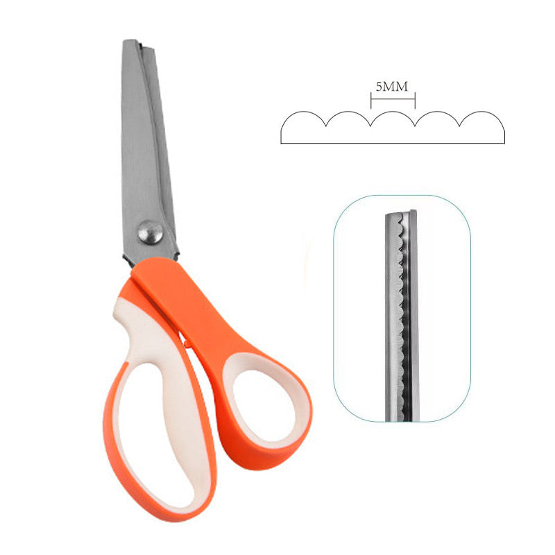 Multipurpose Zigzag Pinking Scissors
