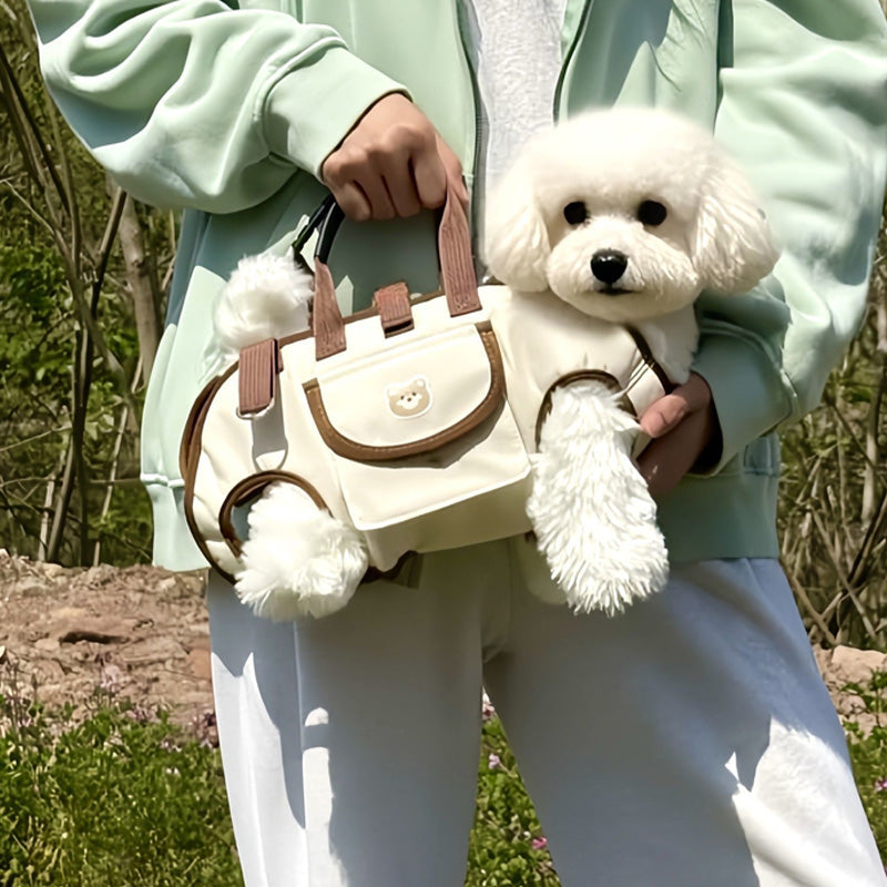 Portable Breathable Pet Carrier Sling & Backpack
