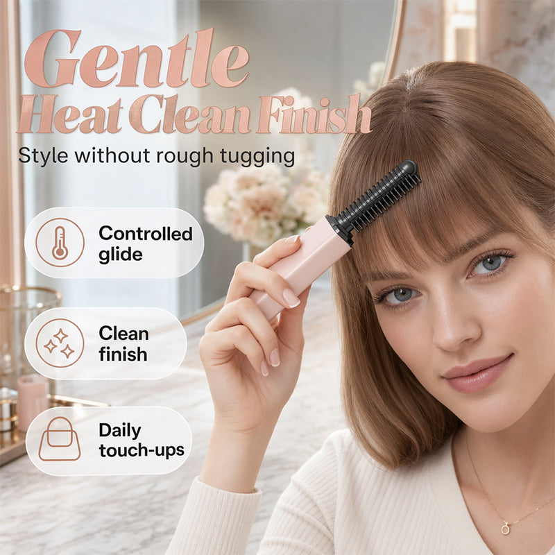 Portable Comb for Styling Bangs