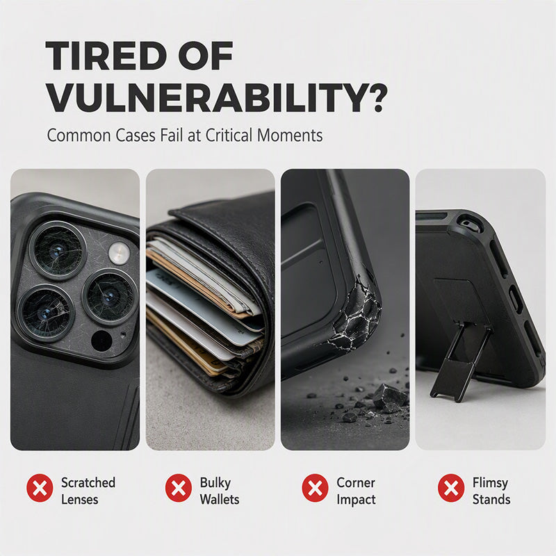 Shockproof Phone Case with Practical Card Holder