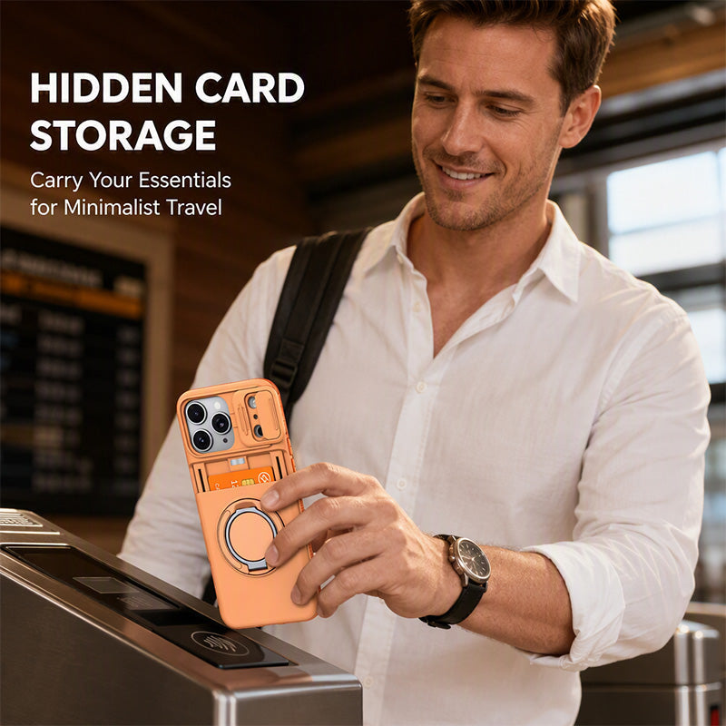 Shockproof Phone Case with Practical Card Holder