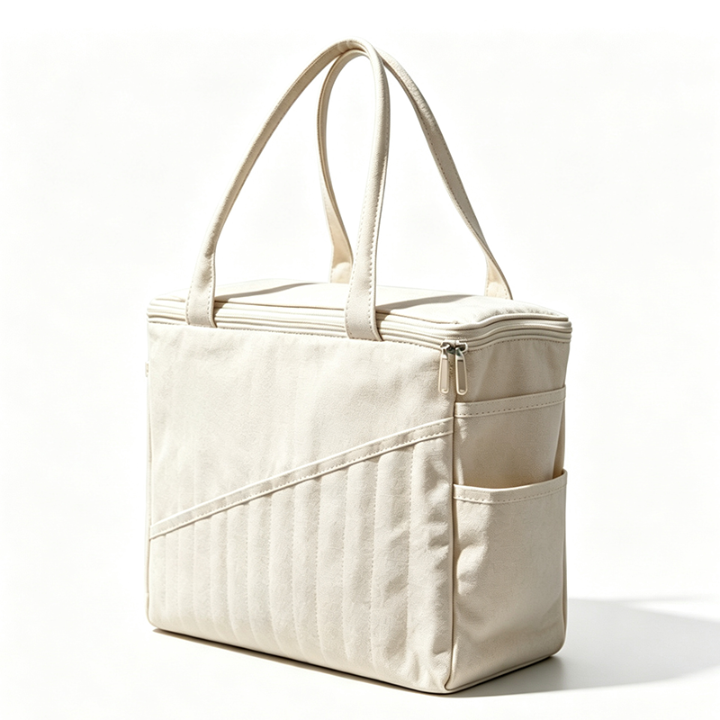 No More Tangled Yarn! Canvas Yarn Storage Bag with Needle Pockets
