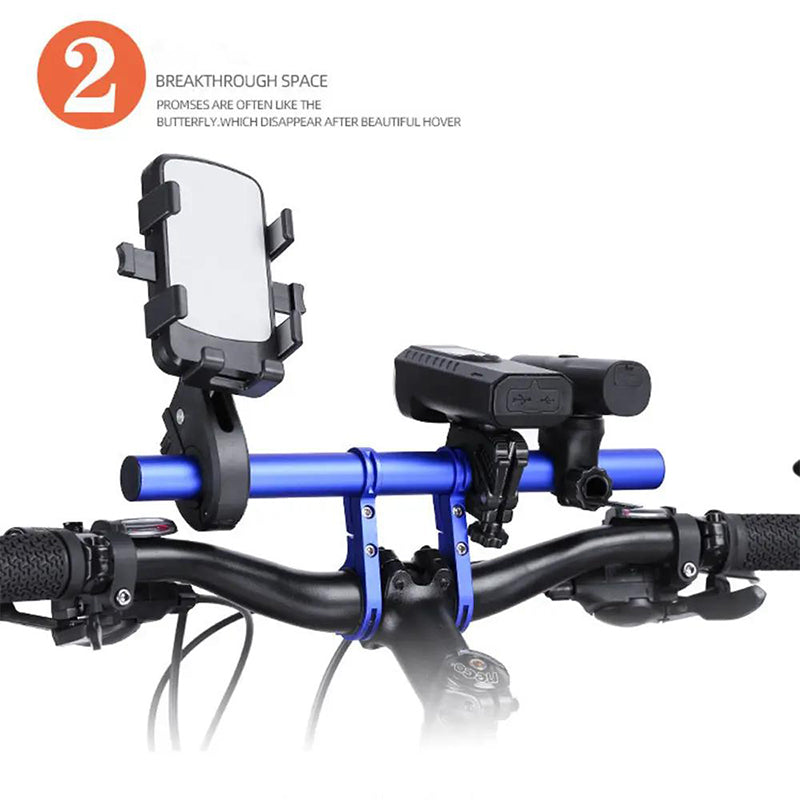 Bike Handlebar Extender – Extra Mounting Space for Cycling Accessories