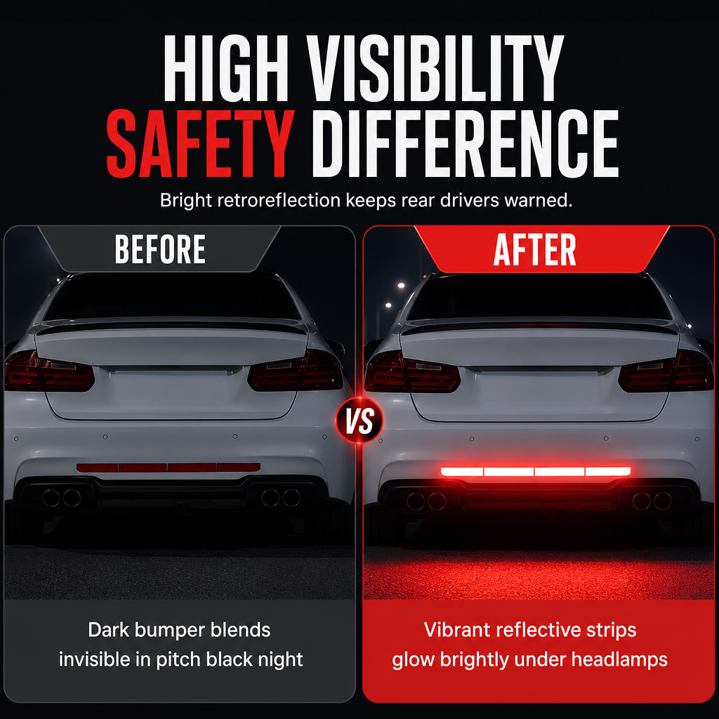 Reflective Stickers for Boot and Bumper