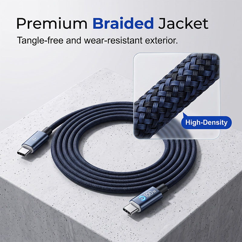 USB-C Fast Charging Cable with E-Marker Chip