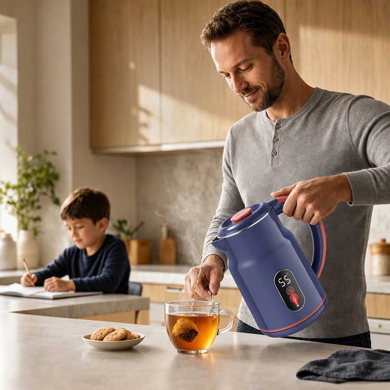 Smart Electric Kettle – Fast Boil, Constant Warmth, Safe Design