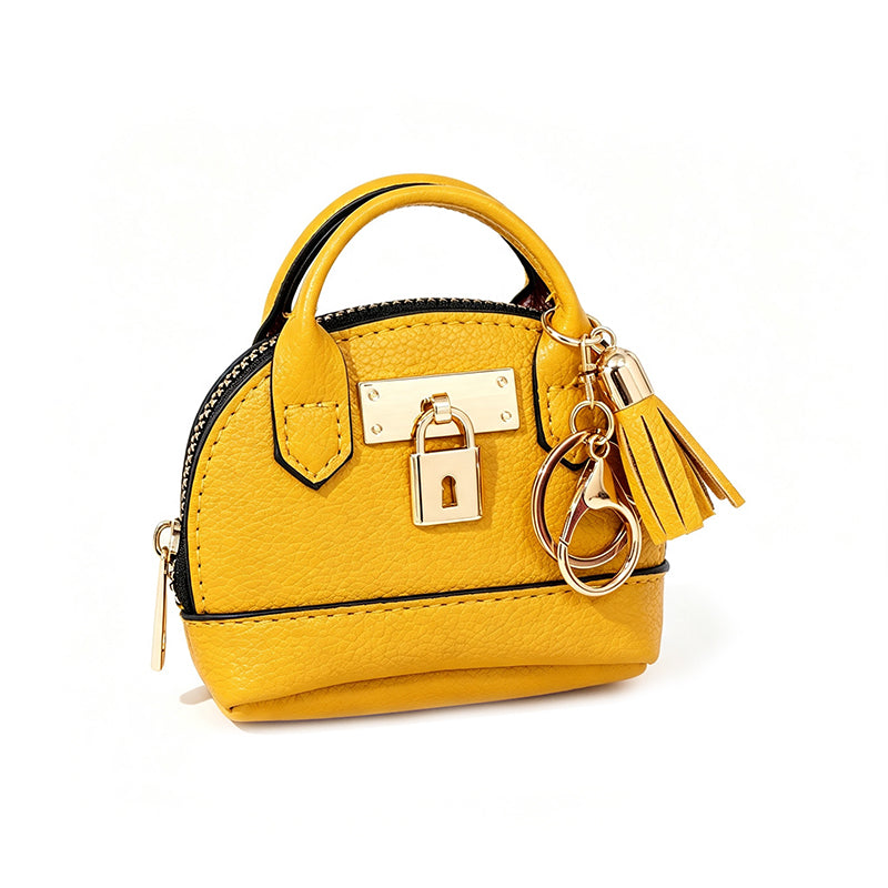 Mini Shell Bag Keychain Coin Purse