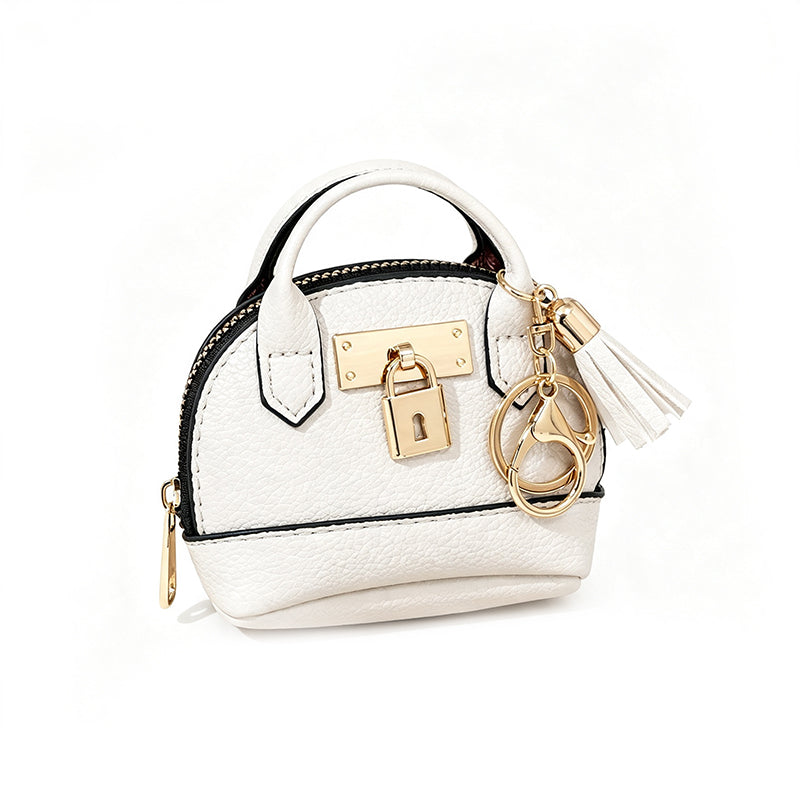 Mini Shell Bag Keychain Coin Purse