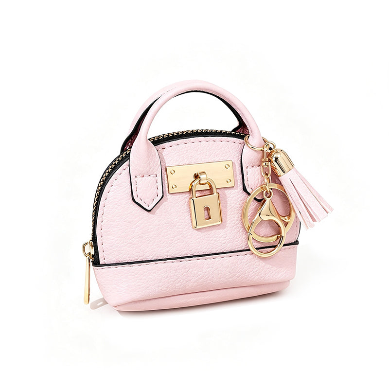 Mini Shell Bag Keychain Coin Purse