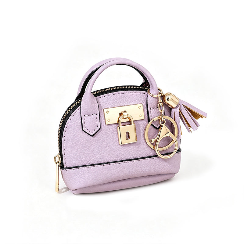 Mini Shell Bag Keychain Coin Purse