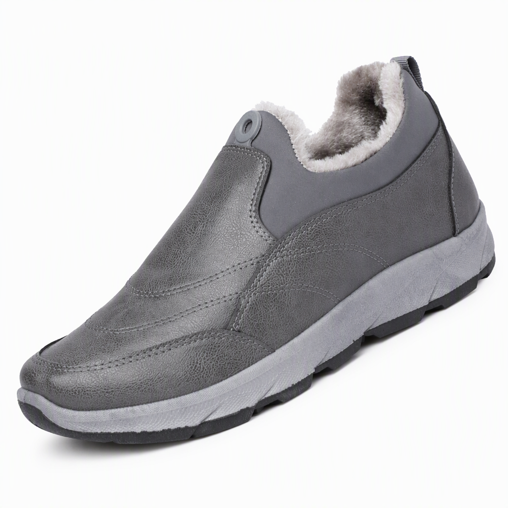 Comfortable Winter Shoes for Men – Warm Slip-On Shoes with Soft Sole