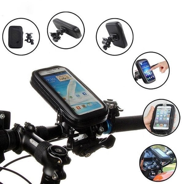 Waterproof Phone Holder for Bicycles and Motorcycles