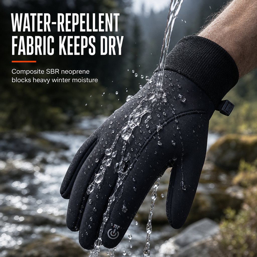 Waterproof Winter Cycling Gloves for Women and Men