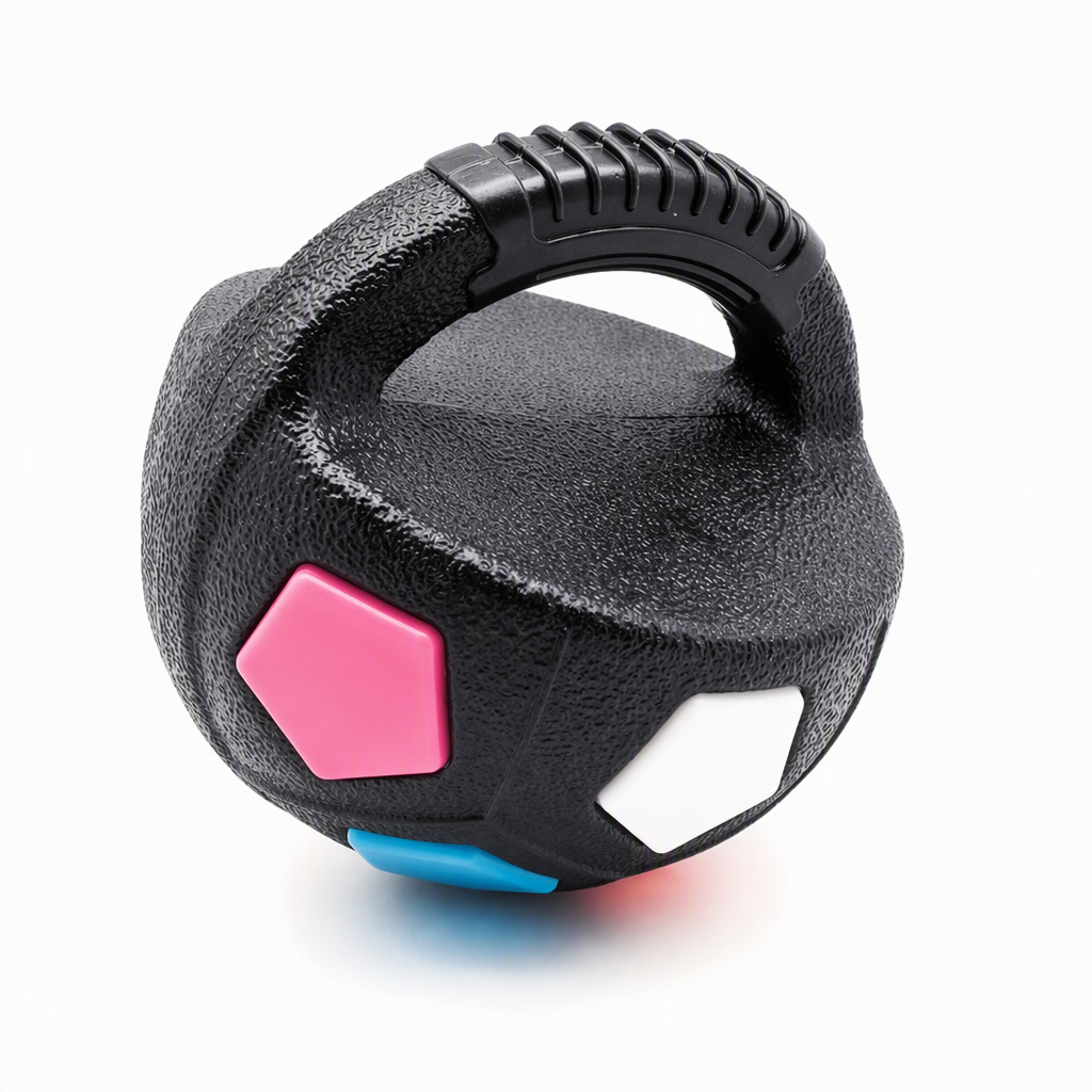 Interactive Football Dog Toy with Grip Handles