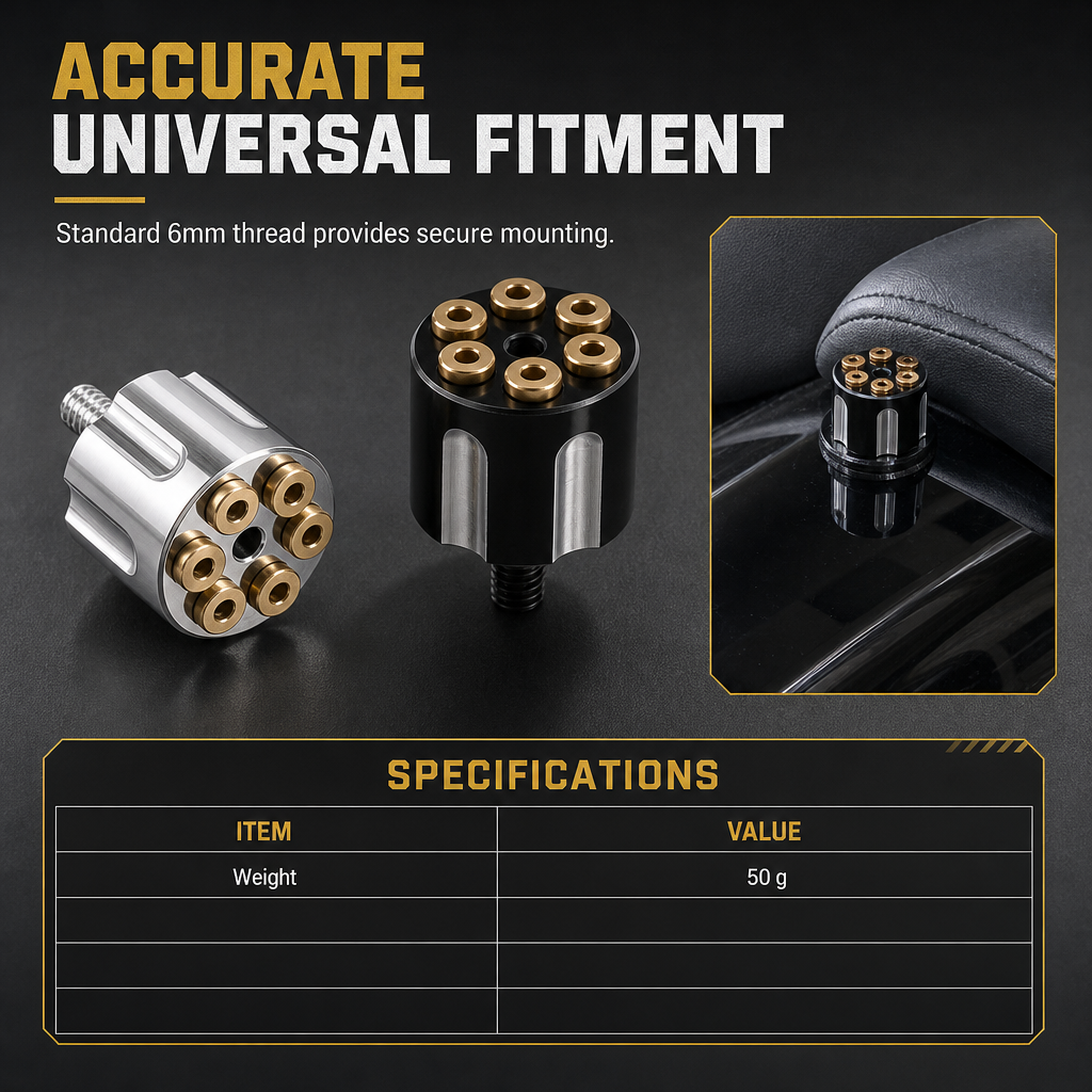 Motorcycle CNC Quick Release Seat Bolt 6mm Seat Cushion Fixing Screw