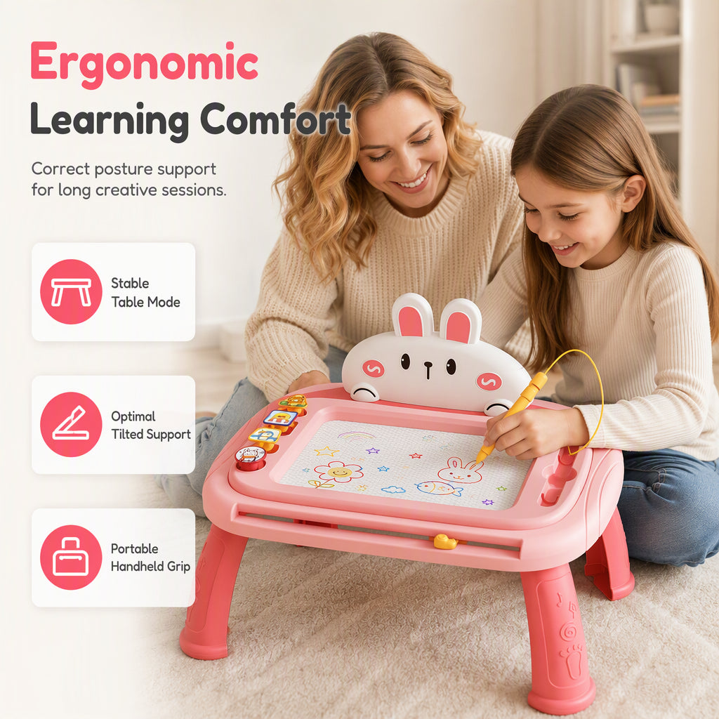 Kids Magnetic Drawing Board – Dust-free, Colorful, Safe