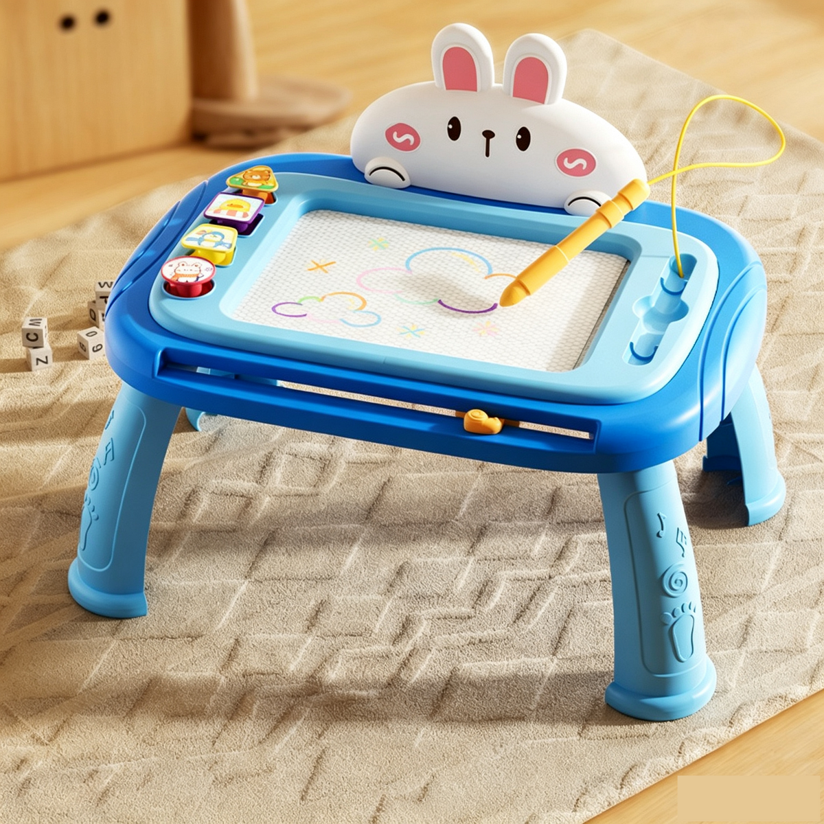 Kids Magnetic Drawing Board – Dust-free, Colorful, Safe