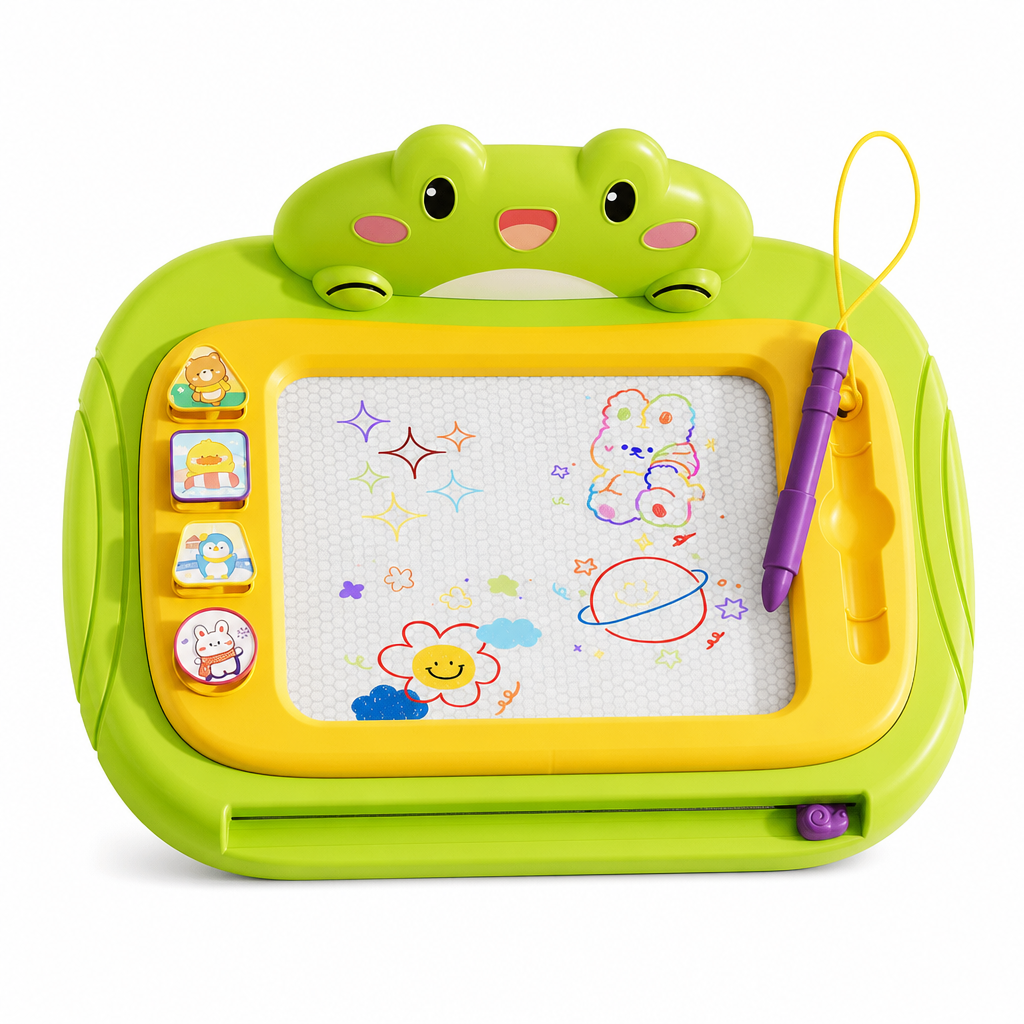 Kids Magnetic Drawing Board – Dust-free, Colorful, Safe