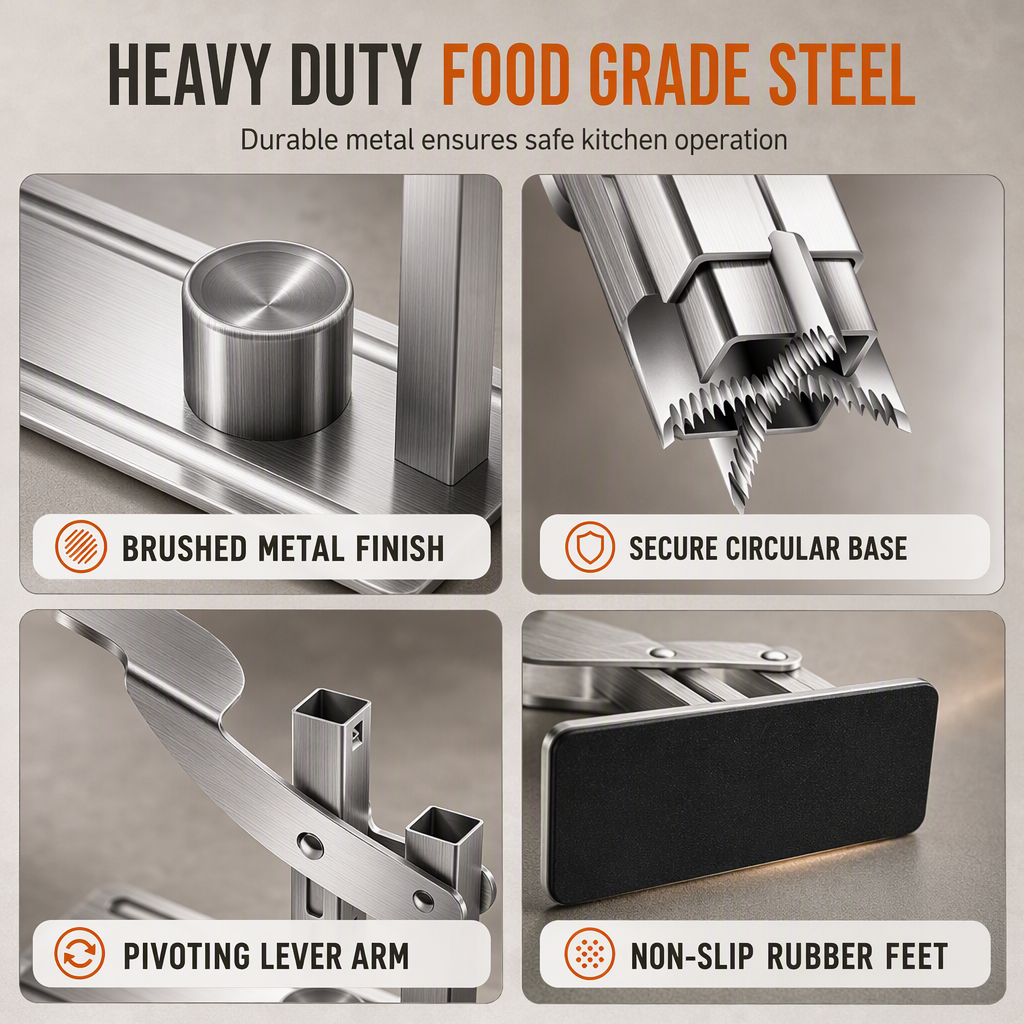 Stainless Steel Nut and Chestnut Cracker