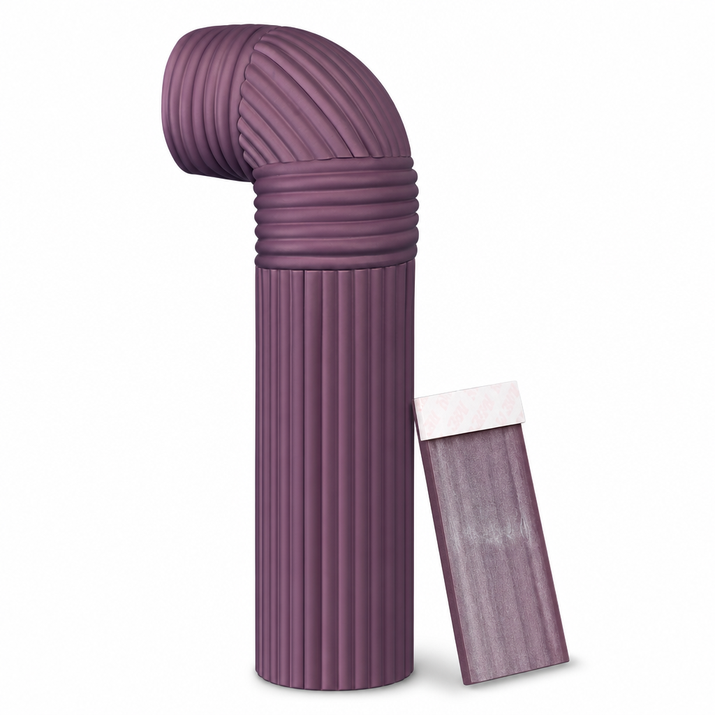 Self-Adhesive Insulation Pipe, Protects Water Pipes Against Freezing Outdoors